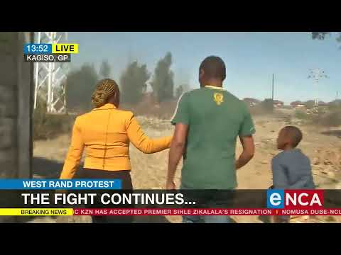 West Rand protest | The fight continues