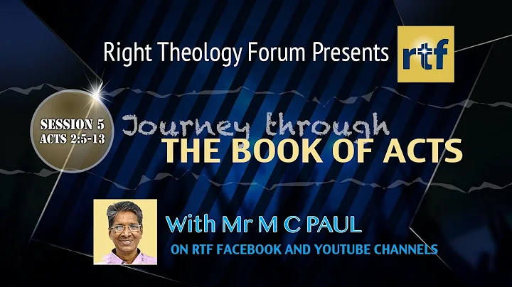 Video 290 | Session 5 - Journey thru the book of A...