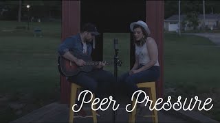 Video thumbnail of "Peer Pressure- James Bay/Julia Michaels Cover"
