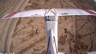 Eflite Apprentice S airplane 4,204' High on November 9, 2013