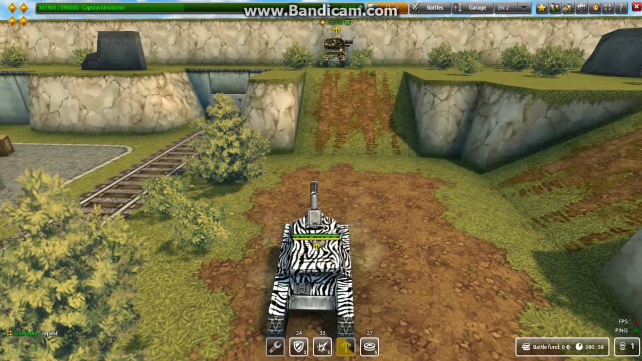 Tanki Online- cool trick! (By kinotodor)