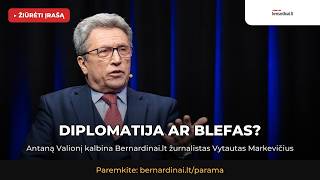 A. Valionis: Europa suprato, kad karas Ukrainoje yra kova ne tik tarp Rusijos ir Ukrainos
