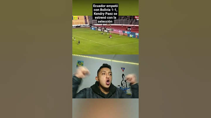 agónica victoria de Ecuador 1-2 ante Bolivia,Kendry Páez anotó su primer gol con la tri 🇪🇨🇪🇨
