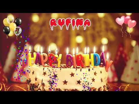 RUFINA Happy Birthday Song – Happy Birthday to You
