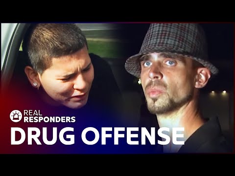 Officers Catch Young Suspect Hiding Drugs In His Socks | Cops | Real Responders