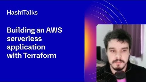 Building an AWS serverless application with Terraform