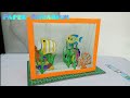 DIY Paperboard Aquarium//Foldable [ Aquarium kertas ]