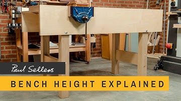 Bench Height Explained | Paul Sellers