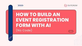 How to Build an Event Registration Form with AI (No Code)