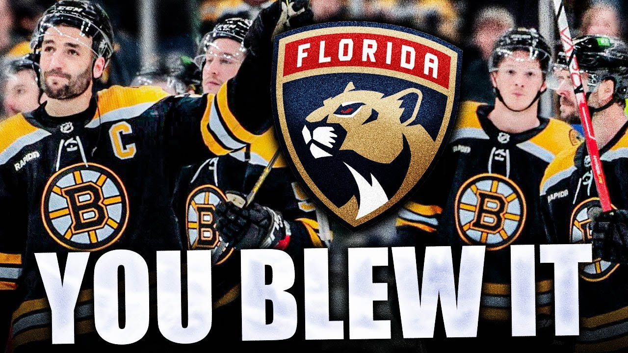 CONGRATS BOSTON, YOU BLEW IT (BRUINS CHOKE 31 SERIES LEAD, FLORIDA