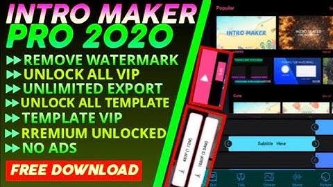 INTRO maker free VIP unlocked | just in 30 seconds easiest hack 😱😱watch it