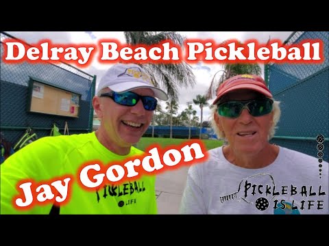 Jay Gordon Interview, Delray Beach Tennis Center Pickleball