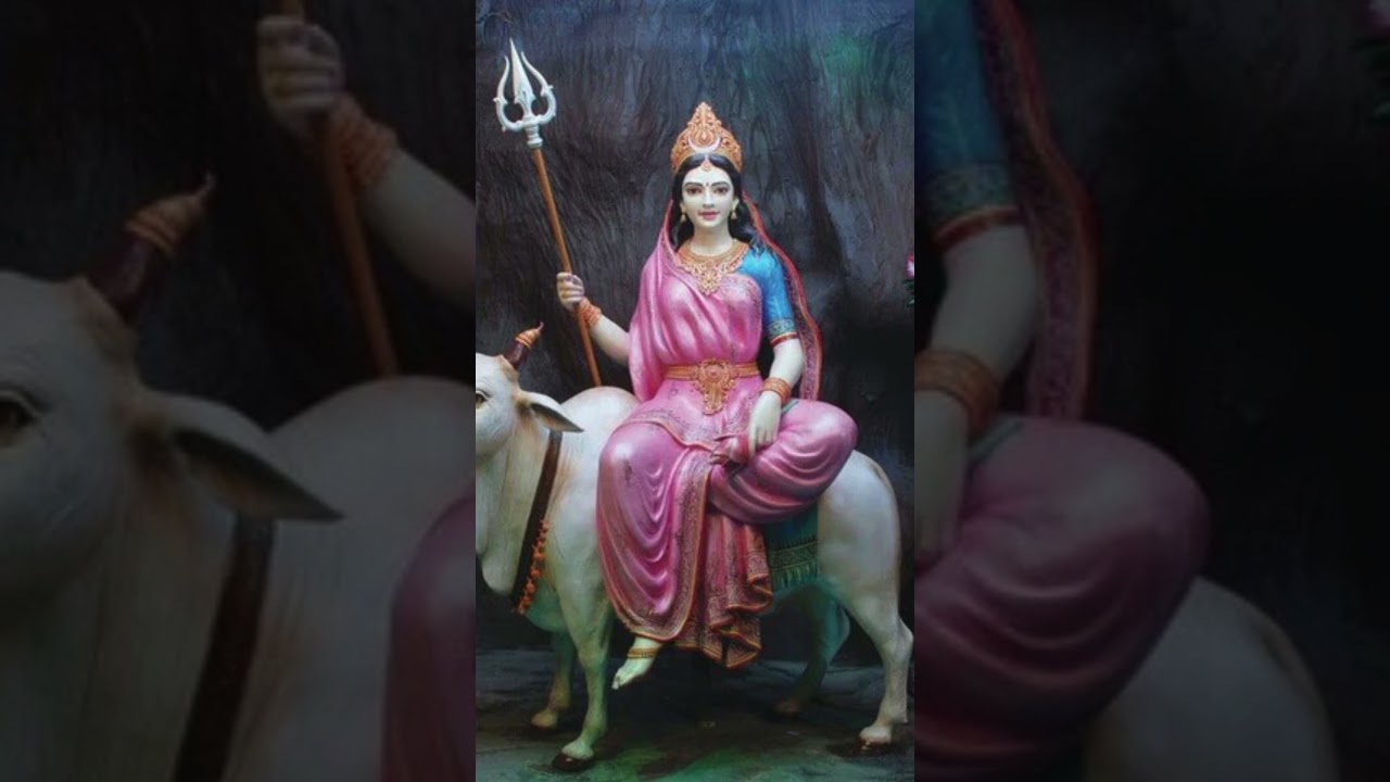 Shailputri Devi Kavach 🔱 Fear Removal & Blessings | Bhakti Shorts