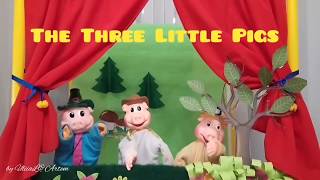 Троє поросят- казка для дітей англійською мовою