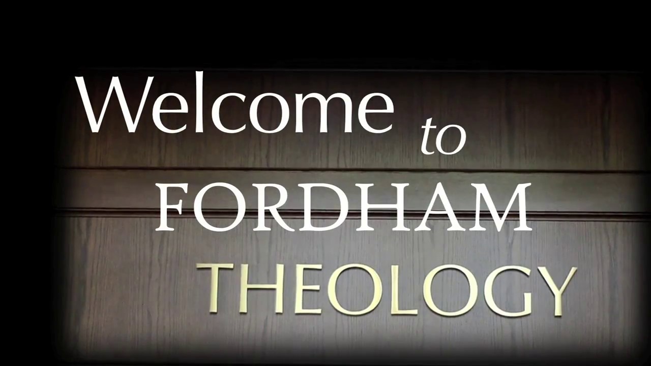 to Fordham Theology 9 21 17 YouTube