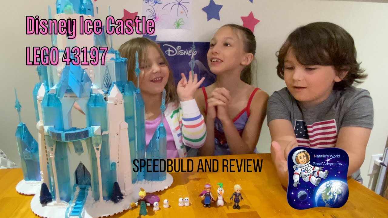 Brand New!! Disney LEGO Frozen Ice Castle 43197 Speed Build and Review!