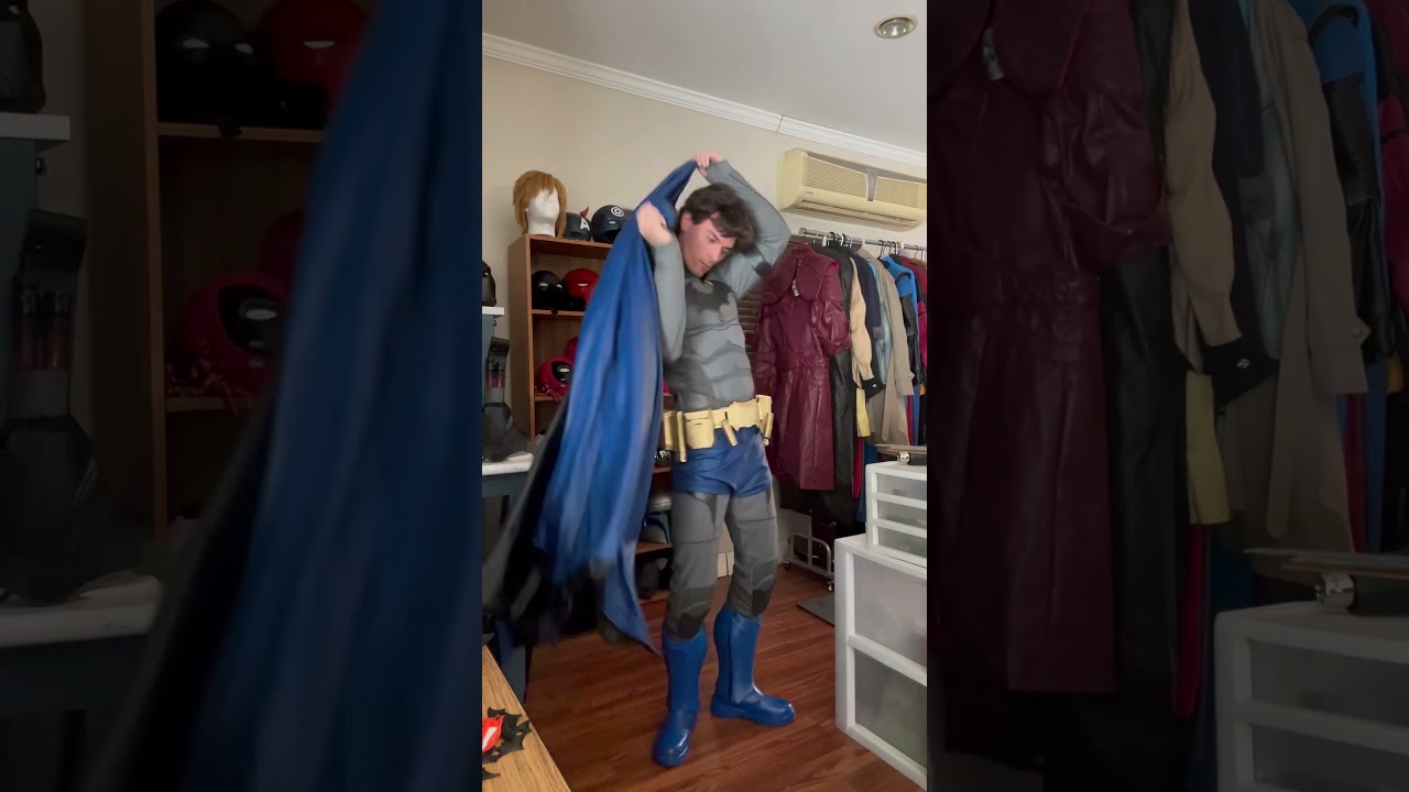 Updated Blue and Grey Batman Suit!