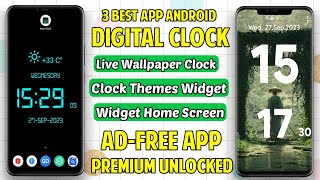 3 Best Digital Clock Apps For Android | Alarm Clock App Phone screenshot 4