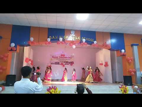 DAV Alok public school teachers day program 2019-20