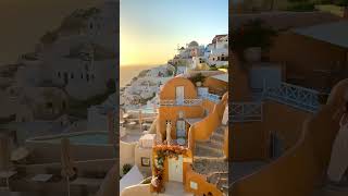 THE MOST PICTURESQUE SPOT IN SANTORINI #shorts #santorini #greece