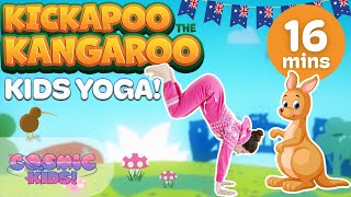 kickapoo the kangaroo a cosmic kids yoga adventure