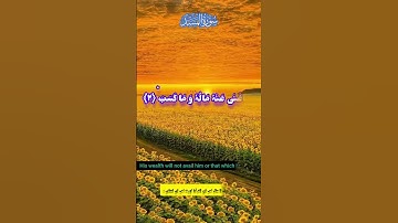 #surat-ul-masad #islami videos #viral videos #grow-2024 #سورة المسد #إسلامي فيديو