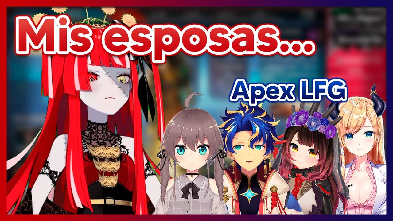 Ollie se pone celosa porque Astel jugaba Apex con Choco, Roboco y Matsuri | Hololive | Sub. Español