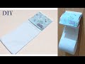 DIY☆蓋と本体で布を切り替えるトイレットペーパーホルダーの作り方