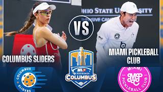 Columbus Sliders vs Miami Pickleball Club at 2026 MLP Columbus - Group Play Day 1