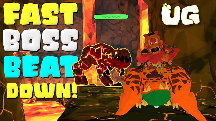 UG-  Beat The Lava Boss (Solo & Team Methods)