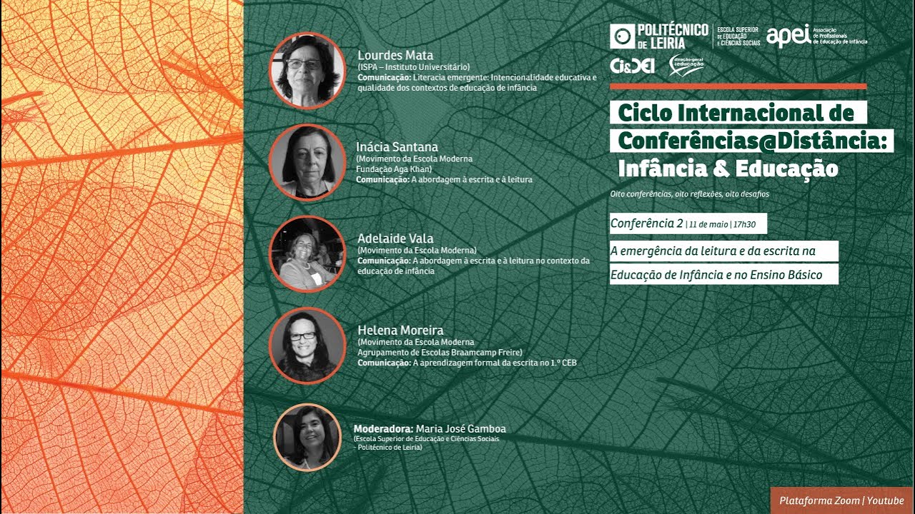 A emergência da leitura e da escrita na Educação de Infância e no Ensino Básico