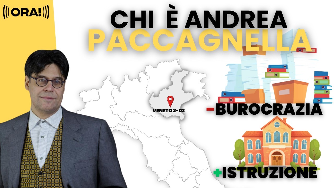 Burocrazia, Impresa e Istruzione: La visione di Andrea Paccagnella per il rilancio del Veneto
