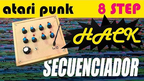 Secuenciador 8 pasos - TUTORIAL - Hackea tu Atari Punk (baby8)