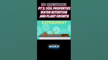 PART 2: How Soil Types Affect Water Retention 🌱 | STEAMspirations by Mr. Lara #soil  #water
