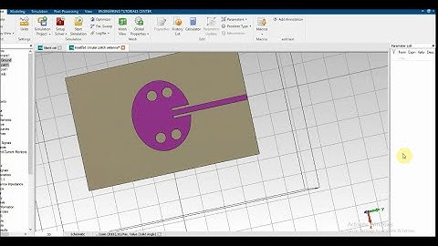 Antenna design in cst | arbitrary shape antenna in cst