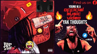 Young M A  Yak Thoughts Official Music Video REACTION