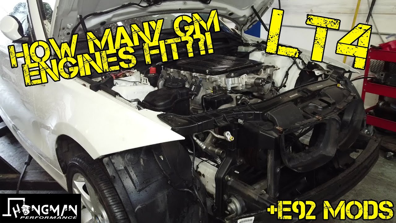 Shoving a Gen5 LT4 into our 1 Series Chassis!