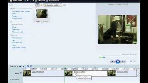 Windows Movie Maker: Apply effects to certain parts of a clip