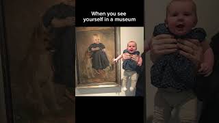 When you meet your Doppelgänger #arthistory #history #art #artist #doppelgänger #shots #museum