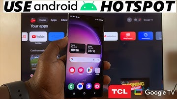 TCL Google TV: How To Connect To Android Hotspot