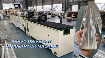 Servo Drive Cut Metal Stud and Track Roll Forming Machine | Formetal Technology
