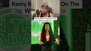 Remy Ma raps over dancehall WYFL Riddim 🔥🔥