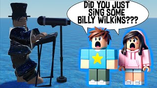 singing @BillyWilkins songs on Roblox voice chat 🎤🎹