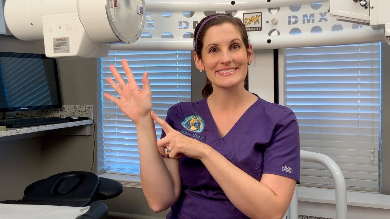 Mommy thumb treatment (de Quervain's tenosynovitis) YouTube