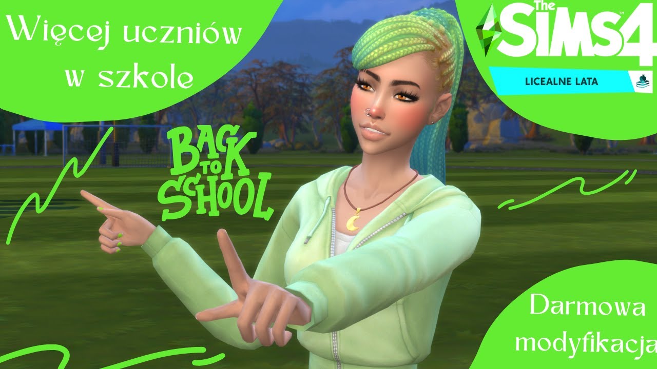 The Sims 4 Jak Pobrać Ubrania - The Sims 4 Licealne lata 😊 Mod na więcej uczniów w klasie 😍 darmowy😍