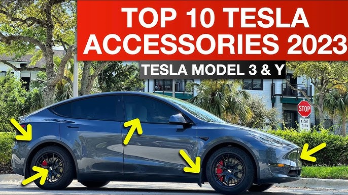 NEW Tesla Model Y Mud Flaps OEM Exact Match! Must Watch Why We Took Old  Ones OFF! 