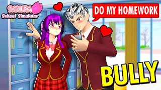 My BULLY Fell In Love With ME!! (SAKURA School Simulator Movie) screenshot 5