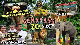 KEBUN BINATANG SEMARANG ZOO TERBARU 2023