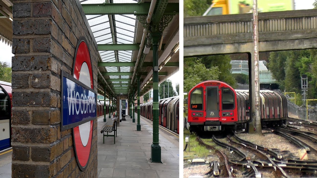 Riding Rare Tracks at Woodford Station