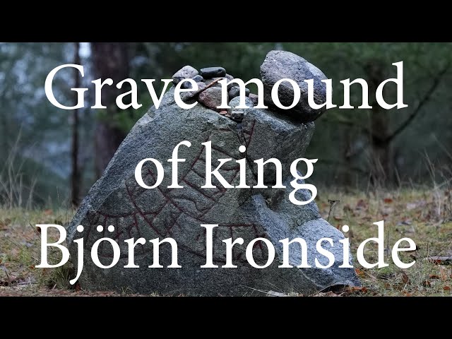 The grave mound of Björn Ironside 